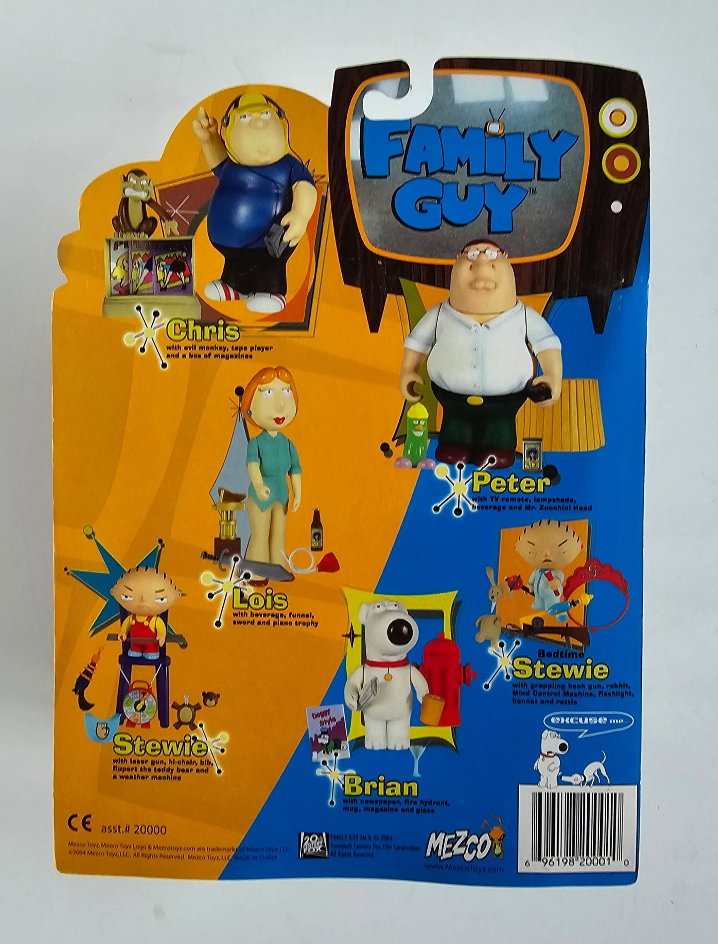 Family Guy - Series 1 Peter Eye Variant (2004) by Mezco