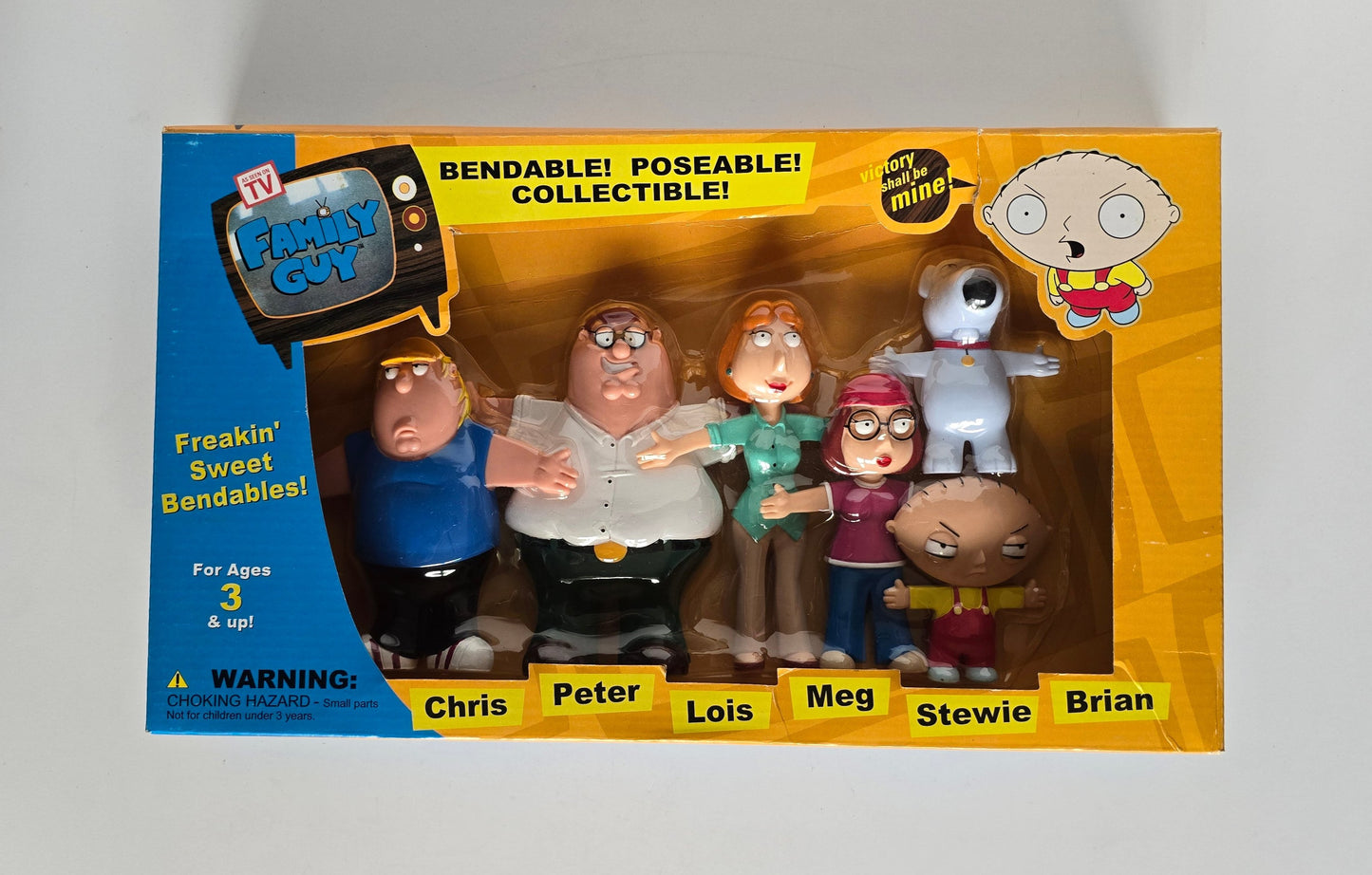 Family Guy Freakin’ Sweet Bendable Figures (2004)