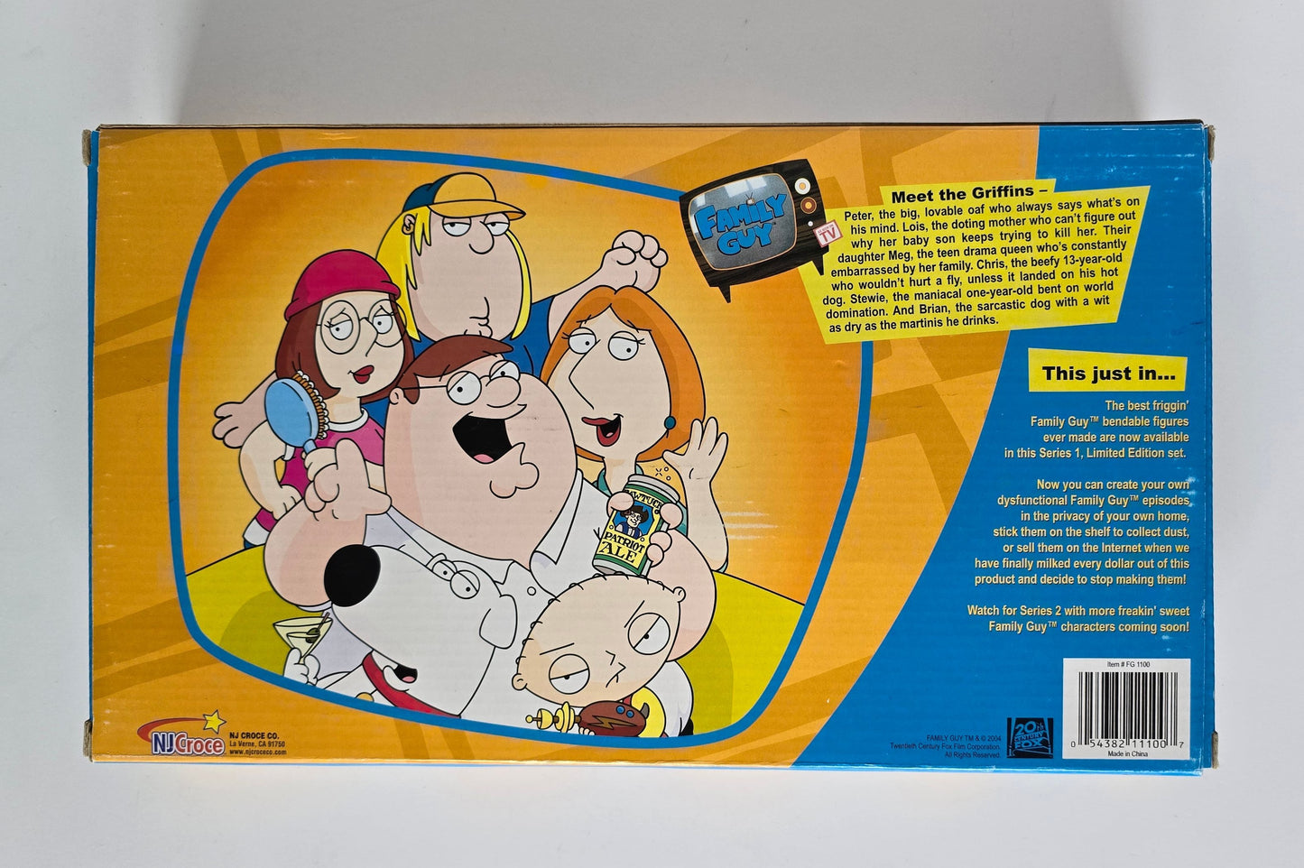 Family Guy Freakin’ Sweet Bendable Figures (2004)