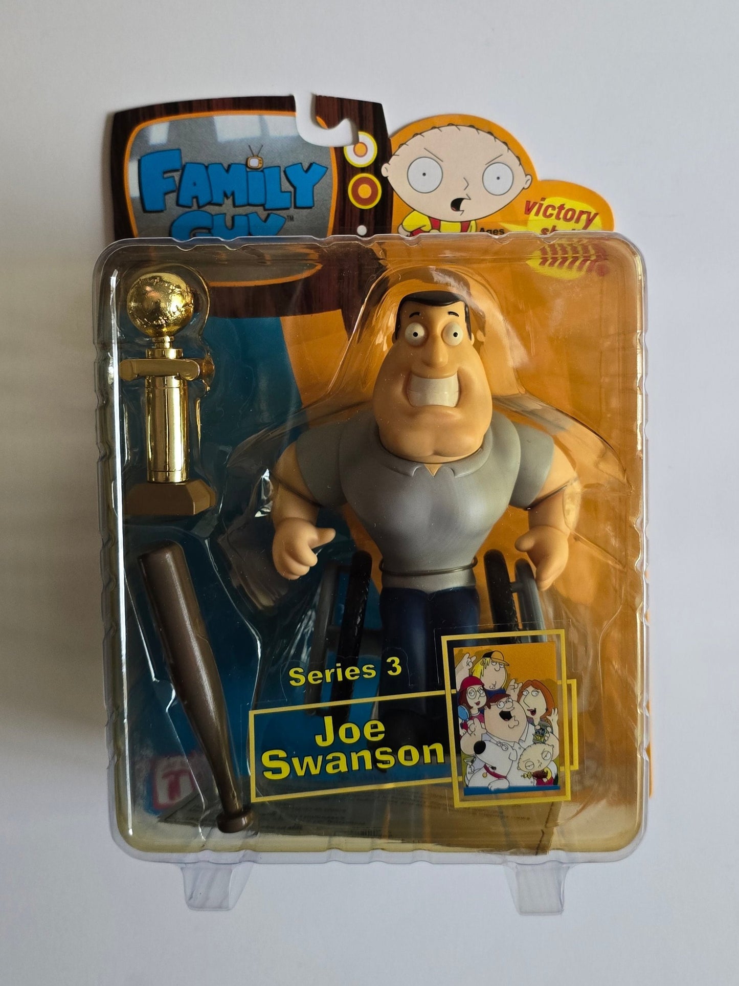 Family Guy - Series 3  Joe Swanson (2005) by Mezco - Near Mint