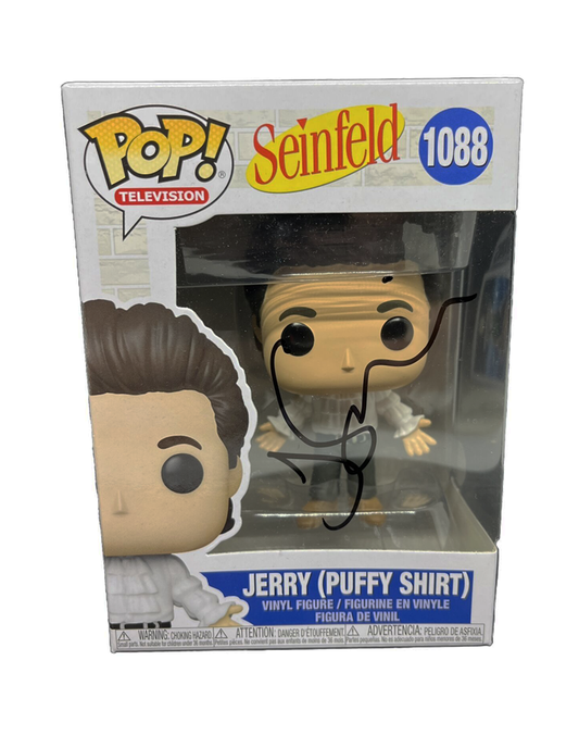 Seinfeld - Funko Pop Jerry Puffy Shirt AUTOGRAPHED (1088)