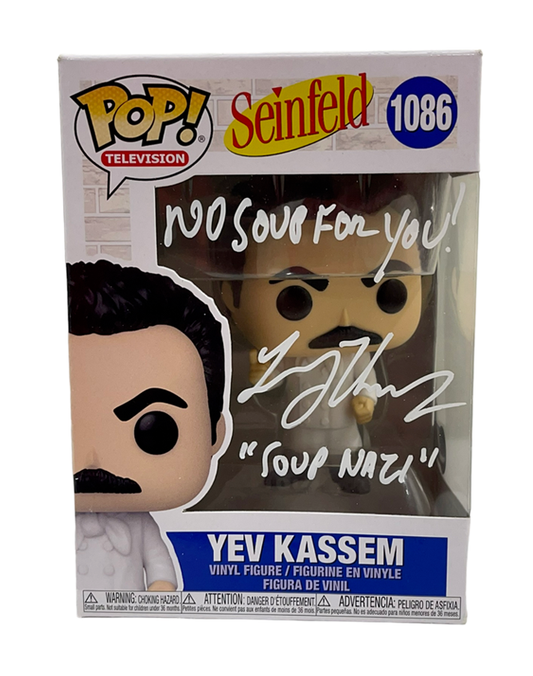 Seinfeld - Funko Pop Yev Kassem AUTOGRAPHED (1086)