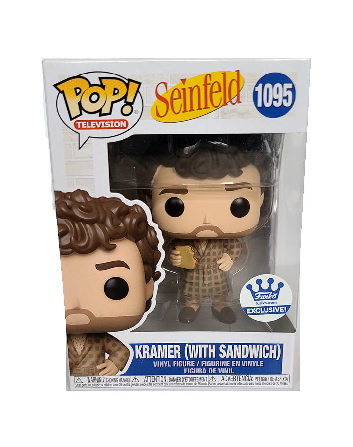 Seinfeld - Funko Pop Kramer with Sandwich Funko Exclusive (1095)