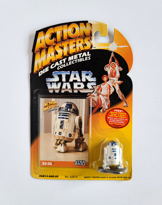 Star Wars - Action Masters - R2-D2 - Die Cast Figure - (1994) by Kenner