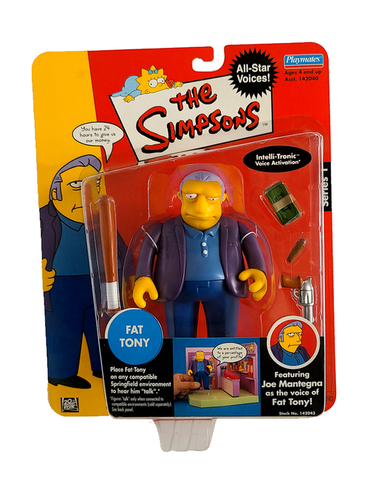 The Simpsons - Series 1 - Fat Tony (2000) by Playmates