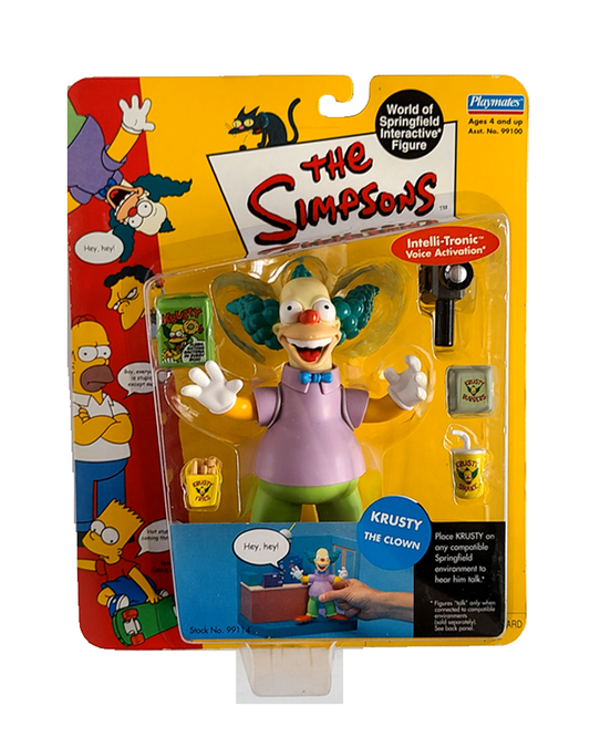 The Simpsons - Series 1 Krusty the Clown MOC (2000) by Playmates