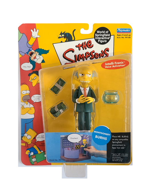 The Simpsons - Series 1 Montgomery Burns (2000) by Playmates