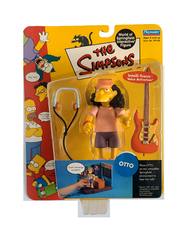 The Simpsons - Series 3 - Otto (2000) by Playmates