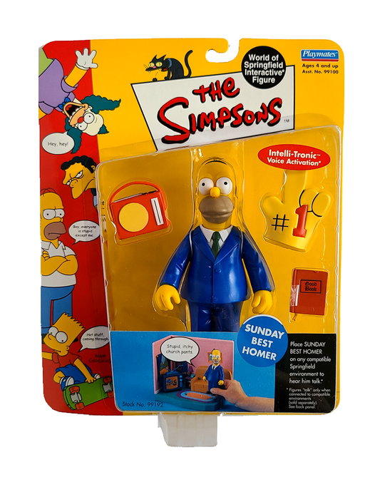 The Simpsons - Series 3 - Sunday Best Homer (2000) by Playmates