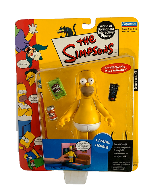 The Simpsons - Series 4 - Casual Homer (2000) by Playmates