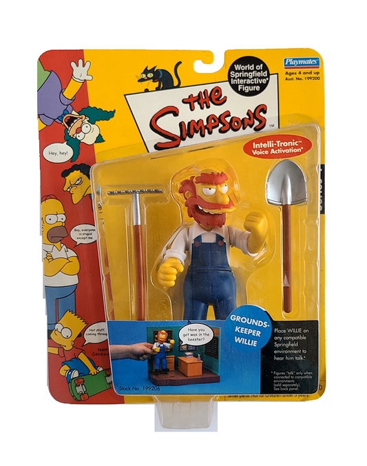 The Simpsons - Series 4 - Grounds-Keeper Willie (2001) by Playmates