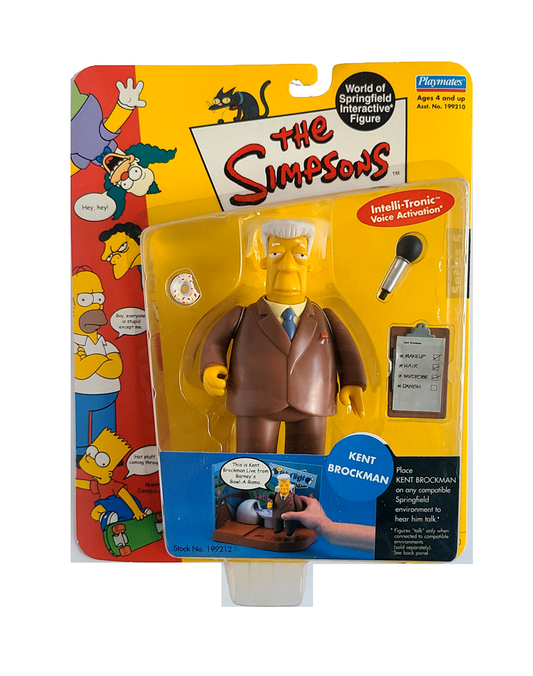 The Simpsons - Series 5 Kent Brockman (2001) by Playmates