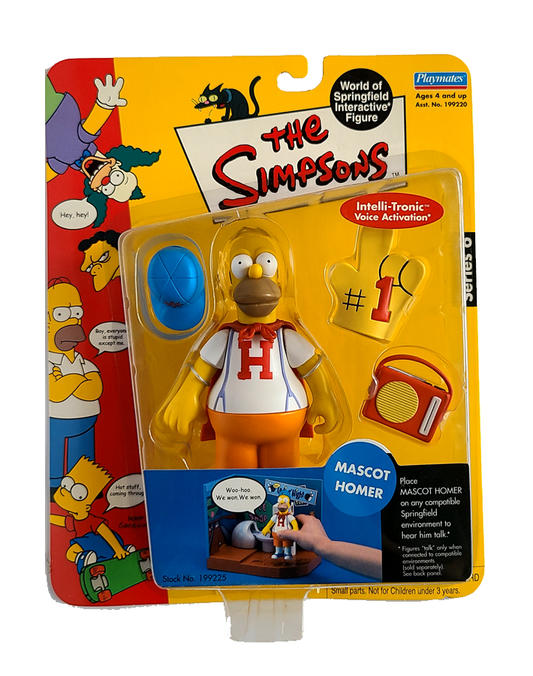 The Simpsons - Series 6 - Mascot Homer (2001) by Playmates