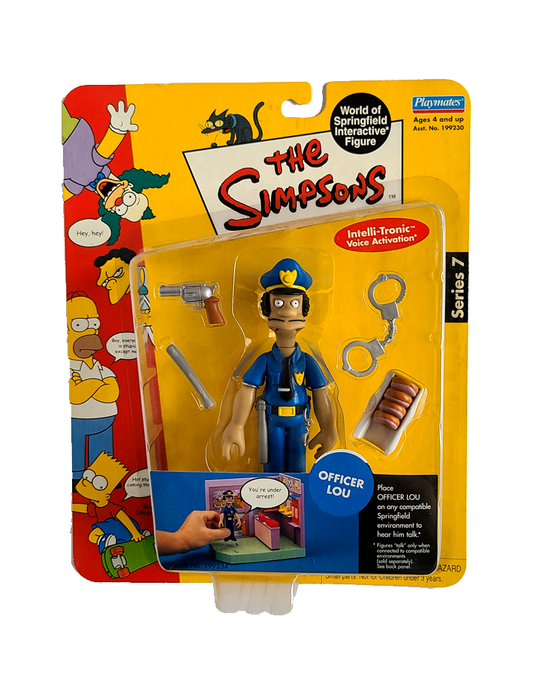 The Simpsons - Series 7 - Officer Lou (2001) by Playmates