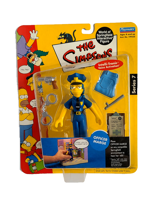 The Simpsons - Series 7 - Officer Marge (2001) by Playmates