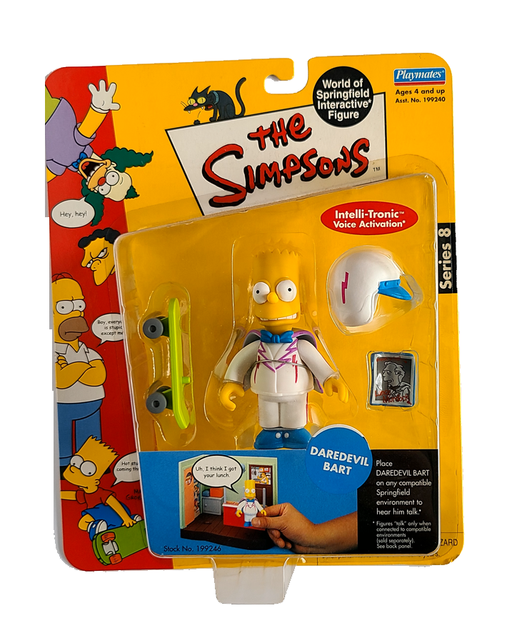 The Simpsons - Series 8 - Daredevil Bart (2002) by Playmates