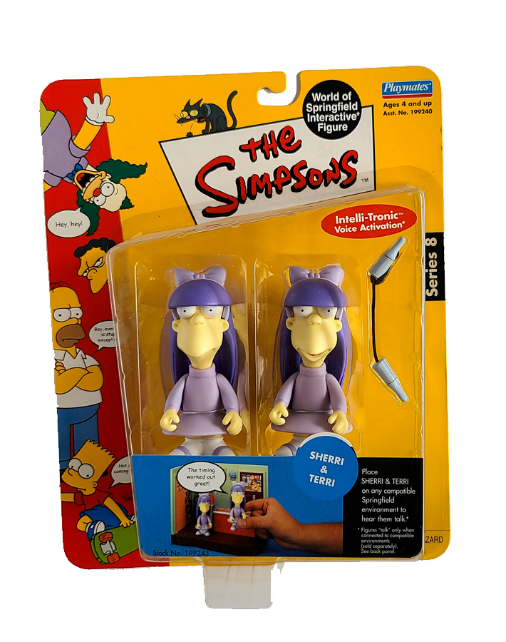 The Simpsons - Series 8 - Sherri & Terri (2002) by Playmates