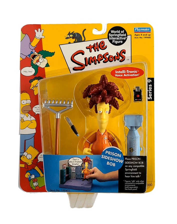 The Simpsons - Series 9 - Prison Sideshow Bob (2002) by Playmates