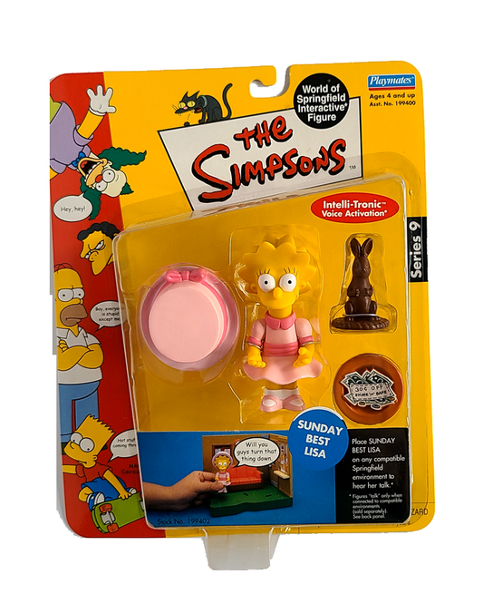 The Simpsons - Series 9 - Sunday Best Lisa (2002) by Playmates