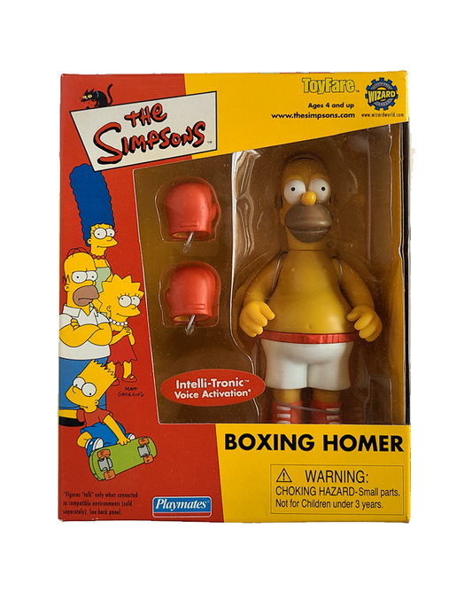 The Simpsons - Boxing Homer Toyfare Exclusive (2001) by Playmates