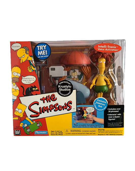 The Simpsons - Krustylu Studios Interactive Environment (2000) by Playmates