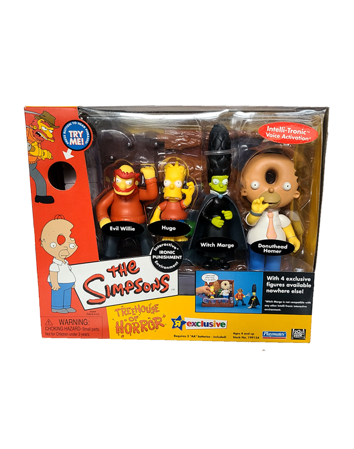 The Simpsons - Treehouse of Horror Ironic Punishment Toys R Us Exclusive (2002) by Playmates