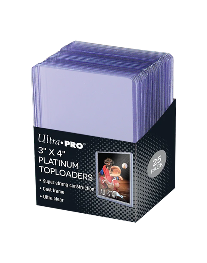 Ultra Pro - 3x4 Platinum Top Loaders 35pt - 25ct