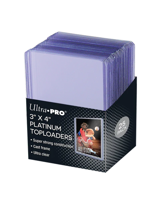 Ultra Pro - 3x4 Platinum Top Loaders 35pt - 25ct