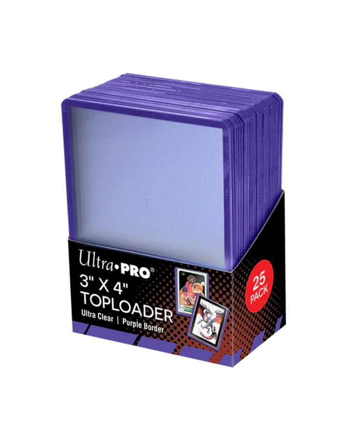 Ultra Pro - 3x4 Top Loaders Colored Border 35pt - 25ct