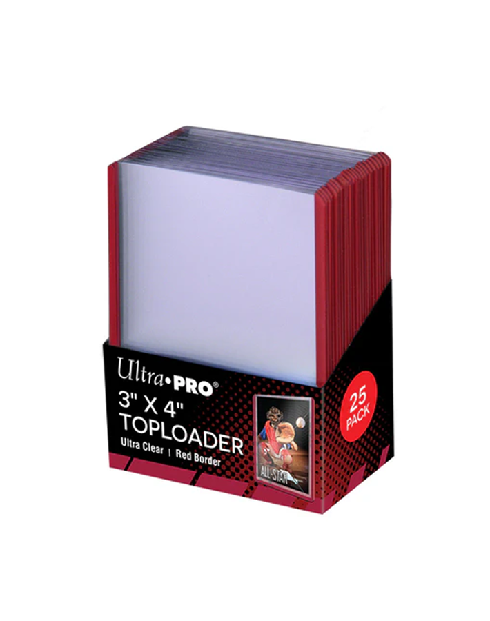 Ultra Pro - 3x4 Top Loaders Colored Border 35pt - 25ct