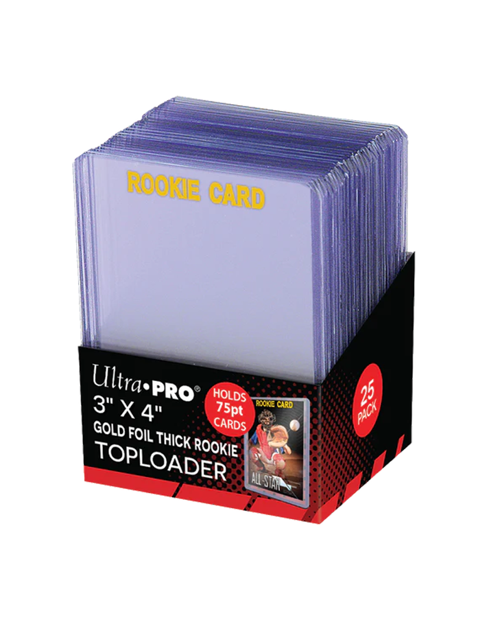 Ultra Pro - 3x4 Top Loaders Rookie Header - 25ct