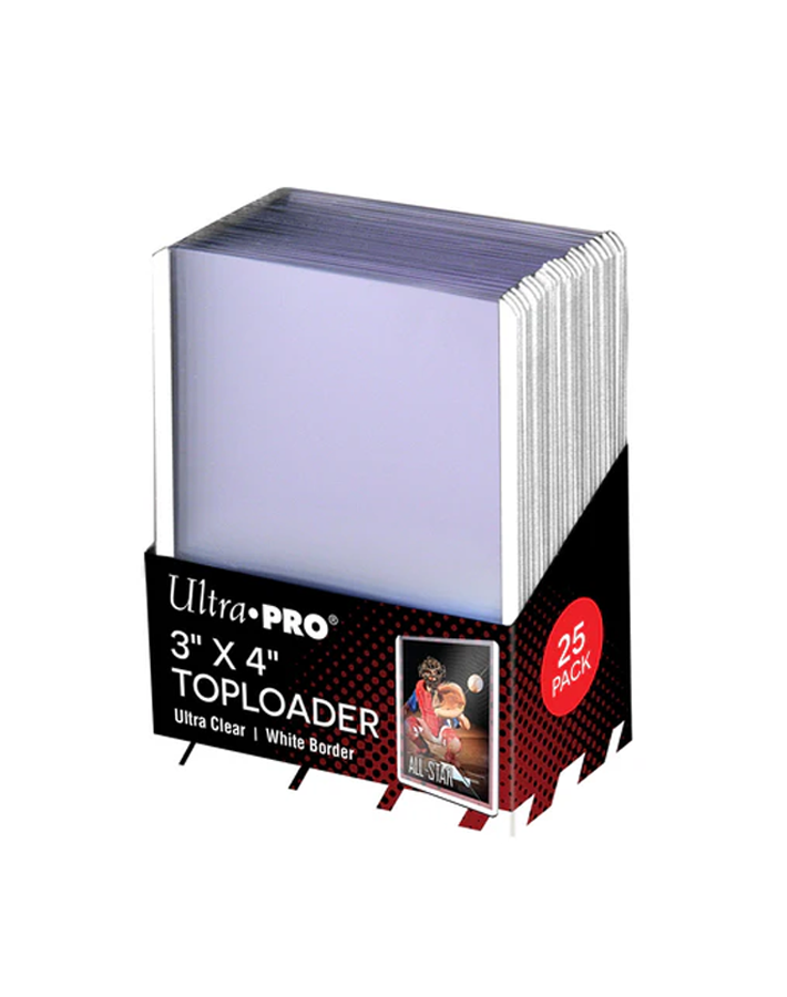 Ultra Pro - 3x4 Top Loaders Colored Border 35pt - 25ct