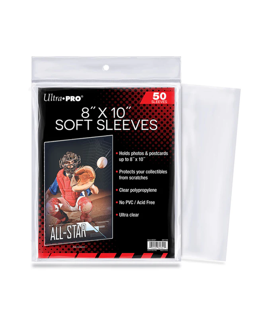 Ultra Pro - 8x10 Soft Sleeves - 50ct