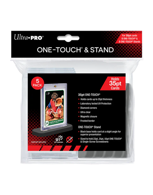 Ultra Pro - One-Touch 35pt Case & Stand - 5ct