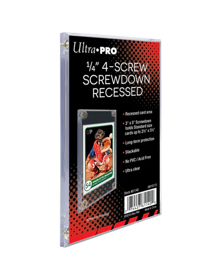 Ultra Pro - 1/4" Screwdown Recessed