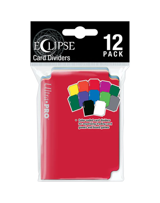 Ultra Pro - Eclipse Card Dividers Colored - 12ct