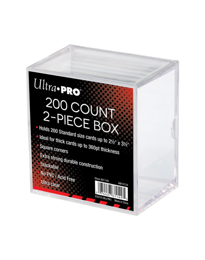 Ultra Pro - Plastic Card Box