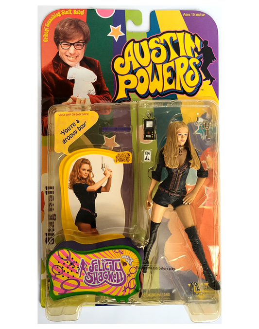 Austin Powers Series 1 - Felicity Shagwell - McFarlane 1999