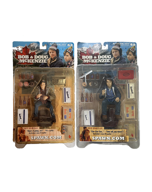 Bob & Doug McKenzie - Set of Both Action Figure (2000) by McFarlane Toys