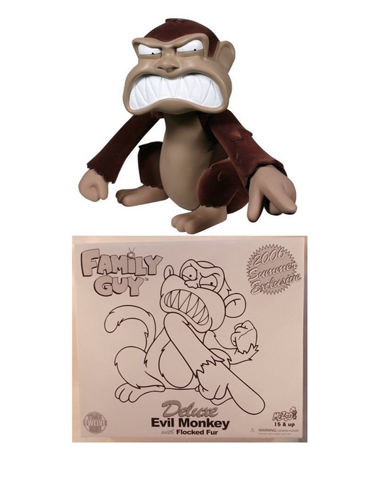 Family Guy - Evil Monkey Deluxe with Flocked Fur Summer Exclusive (2006) by Mezco