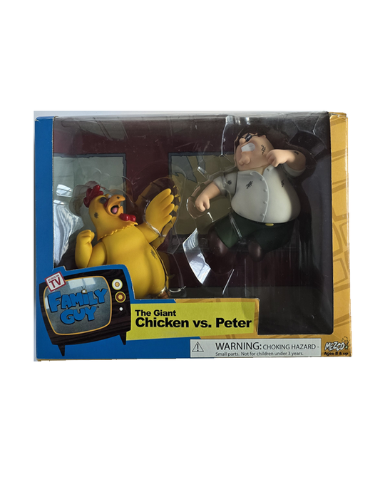 Family Guy - The Giant Chicken vs. Peter (2005) by Mezco