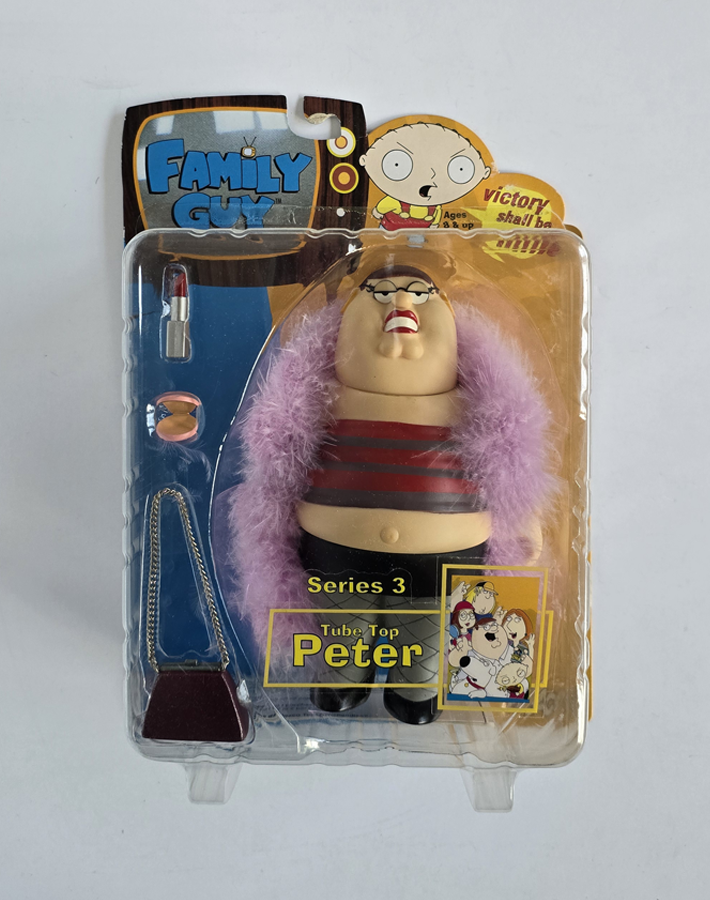 Family Guy - Series 3  Tube Top Peter (2005) by Mezco *Imperfect Package