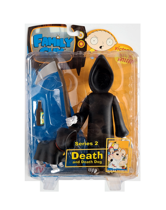 Family Guy - Series 2 Death and Dog with Hood Variant (2005) by Mezco