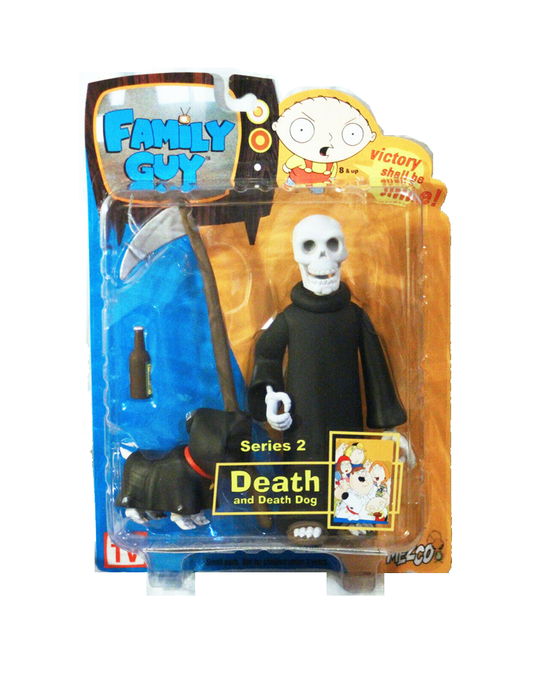 Family Guy - Series 2 Death and Dog with Skull Variant (2005) by Mezco