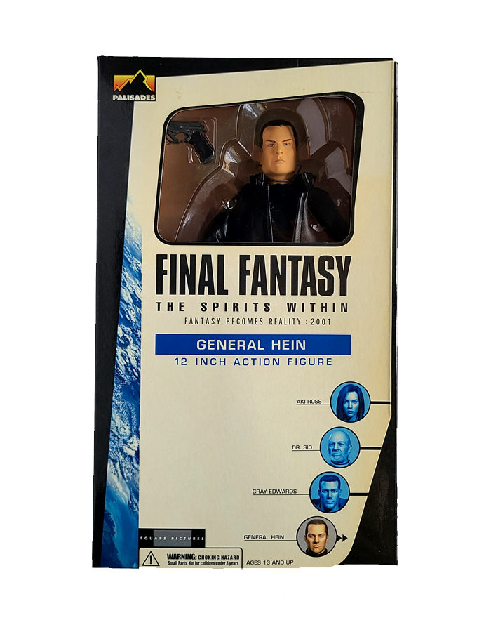 Final Fantasy - The Spirits Within - General Hein Action Figure (2001) by Palisades