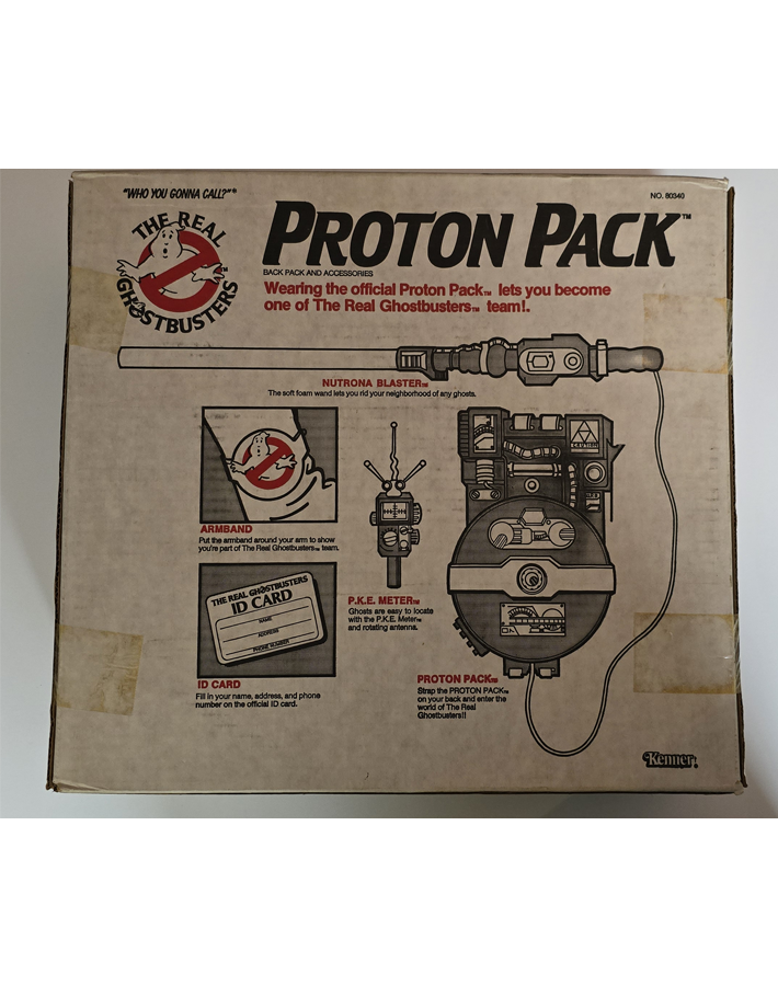 Ghostbusters - The Real Ghostbusters Proton Pack Sealed (1987) by Kenner