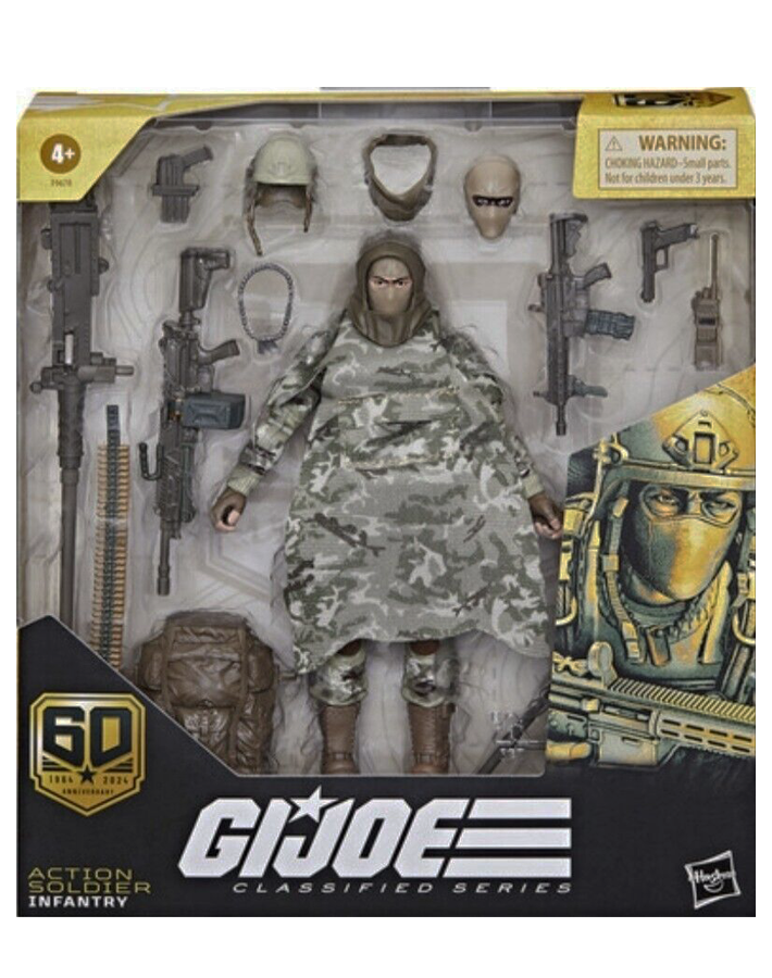 GI Joe - Classified Series Action Soldier Infantry 60th Anniversary (2024) by Hasbro