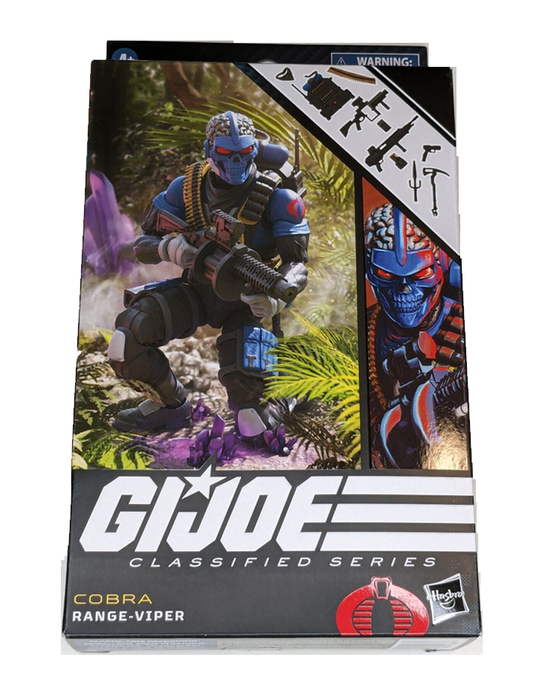 GI Joe - Classified Series Cobra Range-Viper Walmart Exclusive (2023) by Hasbro