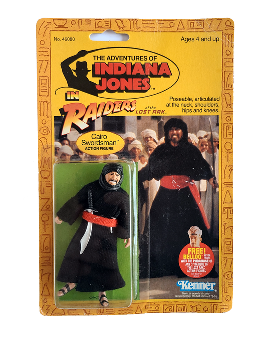 Indiana Jones - Cairo Swordsman Action Figure (1982) by Kenner