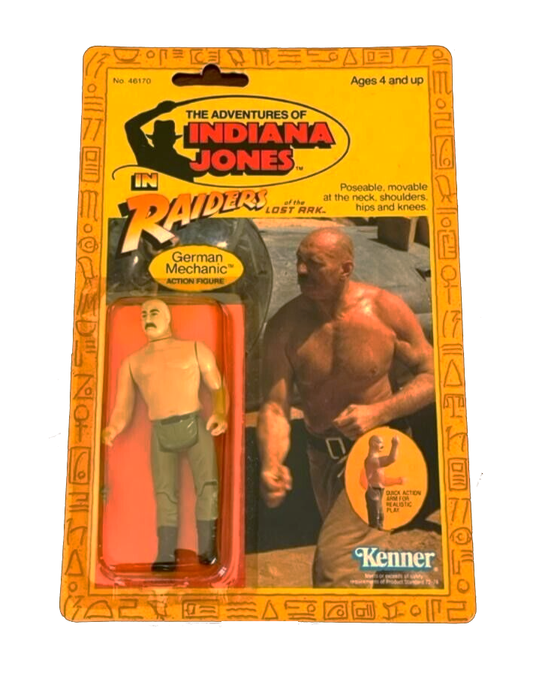 Indiana Jones - German Mechanic Action Figure (1982) by Kenner